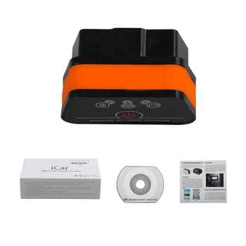 Vgate iCar2 OBD2 Car Diagnostics Tool OBDII ELM327 Compatible Scanner Interface Adapter Check Engine Light for Auto Sleep
Vgate iCar2 OBD2 Car Diagnostics Tool OBDII ELM327 Compatible Scanner Interface Adapter Check Engine Light for Auto Sleep