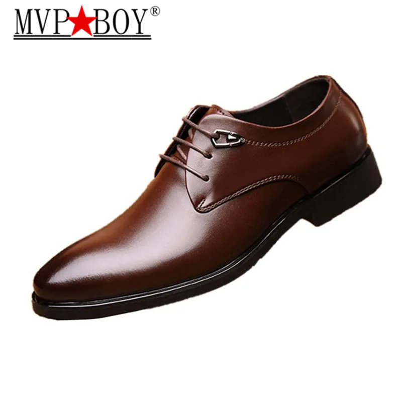MVP BOY 2018 Hot Sale Spring Autumn Men Leather Oxford Shoes Men Dress Business Shoes Formal Shoes Pointy Shoes Big Size 38-43
MVP BOY 2018 Hot Sale Spring Autumn Men Leather Oxford Shoes Men Dress Business Shoes Formal Shoes Pointy Shoes Big Size 38-43