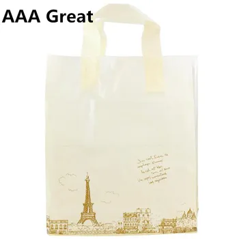 AAA Great 50pcs/Lot Storage Gift Bag Plastic Bags With Handles Clothes Supermarket Shopping Package Bag Wedding Shoes Party Gift
AAA Great 50pcs/Lot Storage Gift Bag Plastic Bags With Handles Clothes Supermarket Shopping Package Bag Wedding Shoes Party Gift