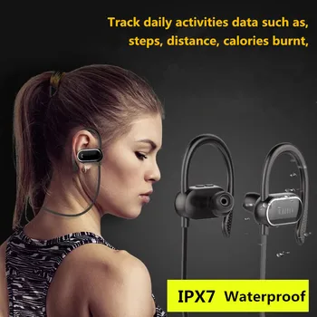 S9 Sport Bluetooth Stereo Earphone Running Smart Pedometer Headphone Wireless Headset with Mic Universal Music Earpiece
S9 Sport Bluetooth Stereo Earphone Running Smart Pedometer Headphone Wireless Headset with Mic Universal Music Earpiece
