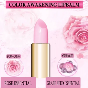 Bqcover 2018 New Gift COLOR AWAKENING LIPBALM Rose Grape Seed Customized Color Temperature Change LIP BALM Moist Repair Lipstick
Bqcover 2018 New Gift COLOR AWAKENING LIPBALM Rose Grape Seed Customized Color Temperature Change LIP BALM Moist Repair Lipstick