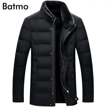 Batmo 2017 new arrival winter high quality keep warm 80% white duck down fur collars jakcet men,winter coat men ,17083
Batmo 2017 new arrival winter high quality keep warm 80% white duck down fur collars jakcet men,winter coat men ,17083
