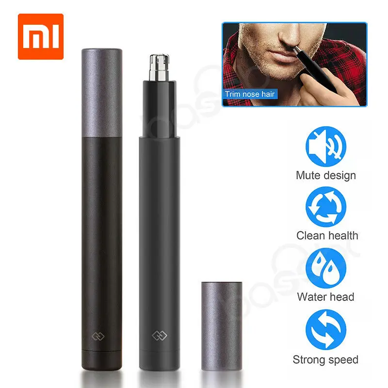 Xiaomi Mini Nose Hair Trimmer HN1 Sharp Blade Body Wash Portable Minimalist Design Safe trim Nose hair For Family Daily Use
Xiaomi Mini Nose Hair Trimmer HN1 Sharp Blade Body Wash Portable Minimalist Design Safe trim Nose hair For Family Daily Use