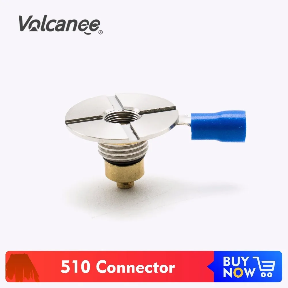 Volcanee 510 Connector DIY Spring Loaded With Floating Pin 510 Connect For E Cigarettes Vape Mechanical Mod DIY Accessories
Volcanee 510 Connector DIY Spring Loaded With Floating Pin 510 Connect For E Cigarettes Vape Mechanical Mod DIY Accessories