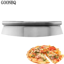 GOONBQ 1 pc Large Size Pizza Cutter Stainless Steel Pizza Slicer Cake Bread Cutting Knife Pizza Pastry Knife Chopper
GOONBQ 1 pc Large Size Pizza Cutter Stainless Steel Pizza Slicer Cake Bread Cutting Knife Pizza Pastry Knife Chopper