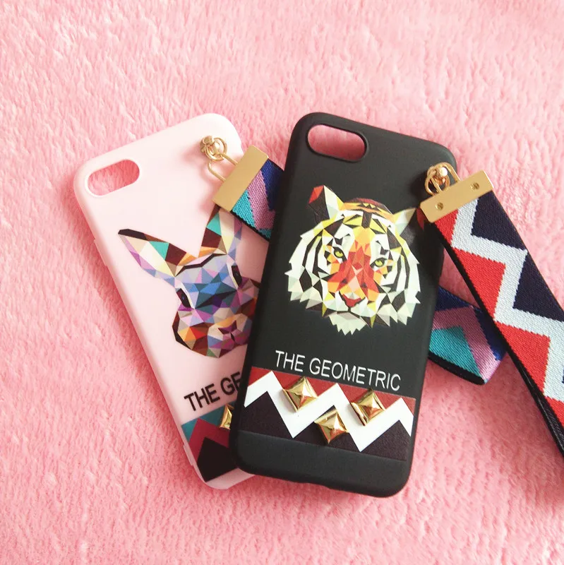 3D Tiger Rabbit Couple Case for IPhone X 10 8 7 6 S 6s Plus 7p 8p 6p Case Pink RedCover Fashion Cute Fundas with Wristband
3D Tiger Rabbit Couple Case for IPhone X 10 8 7 6 S 6s Plus 7p 8p 6p Case Pink RedCover Fashion Cute Fundas with Wristband