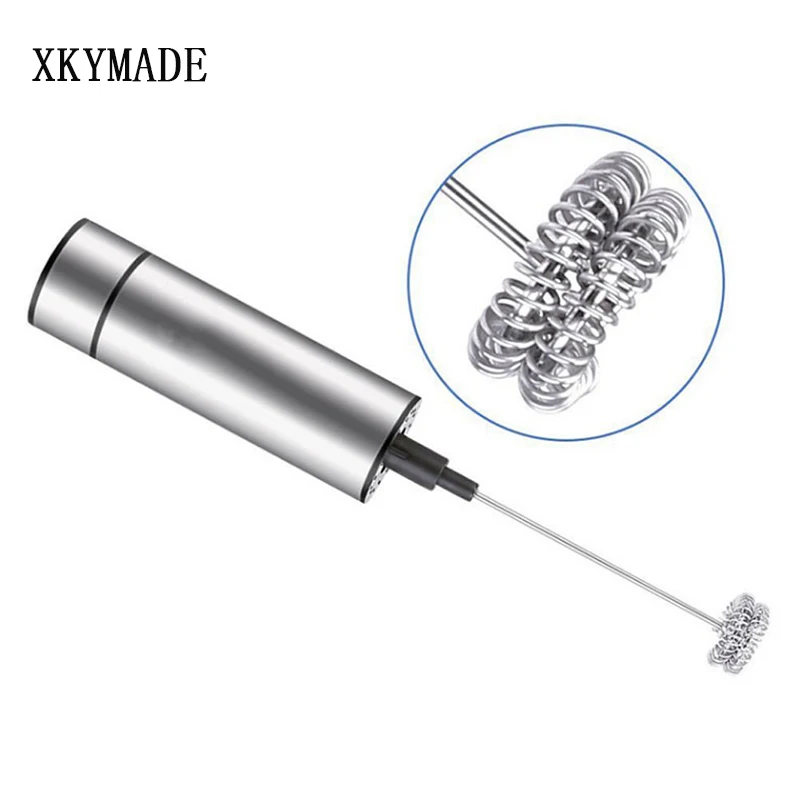 Handheld Automatic Milk Frother Stainless Steel Coffee Milk Drink Electric Mixer Coffee Cappuccino Stirrer Coffee Foamer
Handheld Automatic Milk Frother Stainless Steel Coffee Milk Drink Electric Mixer Coffee Cappuccino Stirrer Coffee Foamer