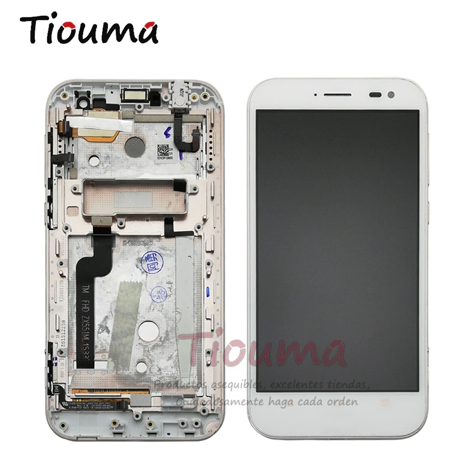 For Asus Zenfone Zoom ZX551ML LCD Display With Touch Screen Digitizer Assembly For ZX 551 ML Black/White color+tools
For Asus Zenfone Zoom ZX551ML LCD Display With Touch Screen Digitizer Assembly For ZX 551 ML Black/White color+tools