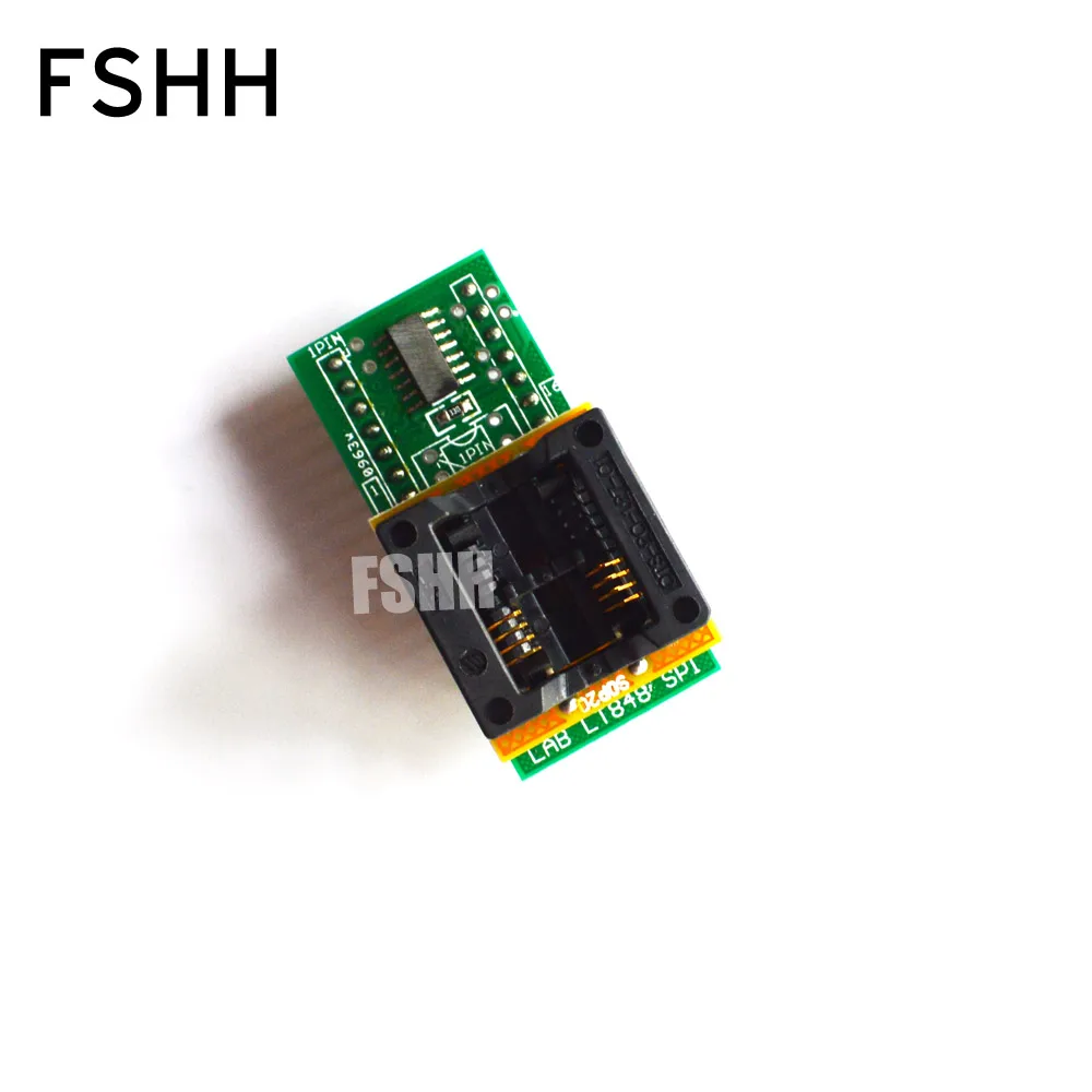 for LABTOOL848 Programmer Adapter LAB-848 LT-848 SPI FLASH Adapter SOP8-DIP 200mil IC Test Socket/IC Socket
for LABTOOL848 Programmer Adapter LAB-848 LT-848 SPI FLASH Adapter SOP8-DIP 200mil IC Test Socket/IC Socket
