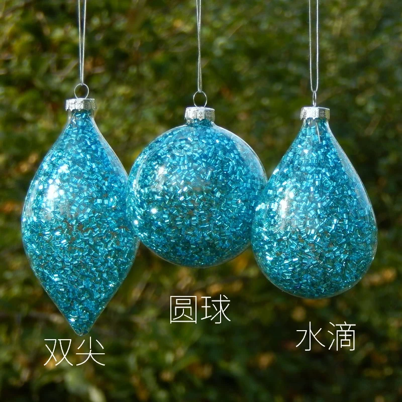 Big Packing Sky Blue Hand Made Christmas Glass Pendants Hand Painting Glass Christmas Ball Home Decoration
Big Packing Sky Blue Hand Made Christmas Glass Pendants Hand Painting Glass Christmas Ball Home Decoration