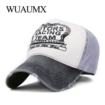 Wuaumx Brand Summer Baseball Caps Sports Snapback Simple wash Hats For Men Women Hip Hop Cap Unisex Bone Gorras Casquette Chapeu
Wuaumx Brand Summer Baseball Caps Sports Snapback Simple wash Hats For Men Women Hip Hop Cap Unisex Bone Gorras Casquette Chapeu