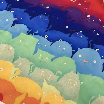 FYS18 1meter Gradual Change Cats Gambiered Guangdong Gauze Dress Fabric Chinese Cheongsam Fabric Women Dress DIY Bag Fabric
FYS18 1meter Gradual Change Cats Gambiered Guangdong Gauze Dress Fabric Chinese Cheongsam Fabric Women Dress DIY Bag Fabric