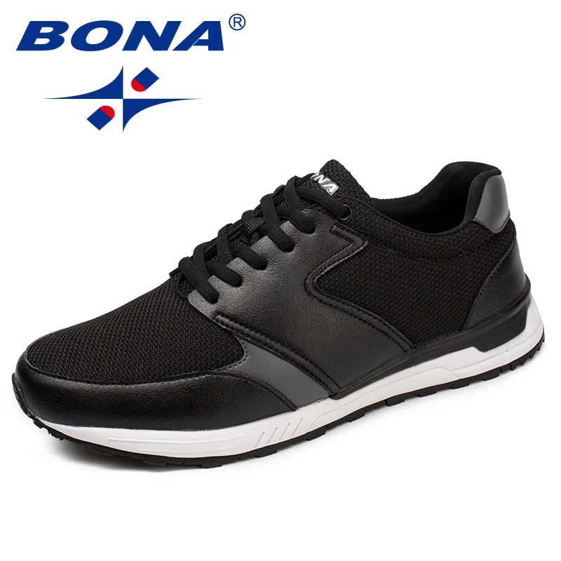 BONA New Arrival Classics Style Men Running Shoes Lace Up Athletic Shoes Outdoor Jogging Sneakers Comfortable Fast Free Shipping
BONA New Arrival Classics Style Men Running Shoes Lace Up Athletic Shoes Outdoor Jogging Sneakers Comfortable Fast Free Shipping