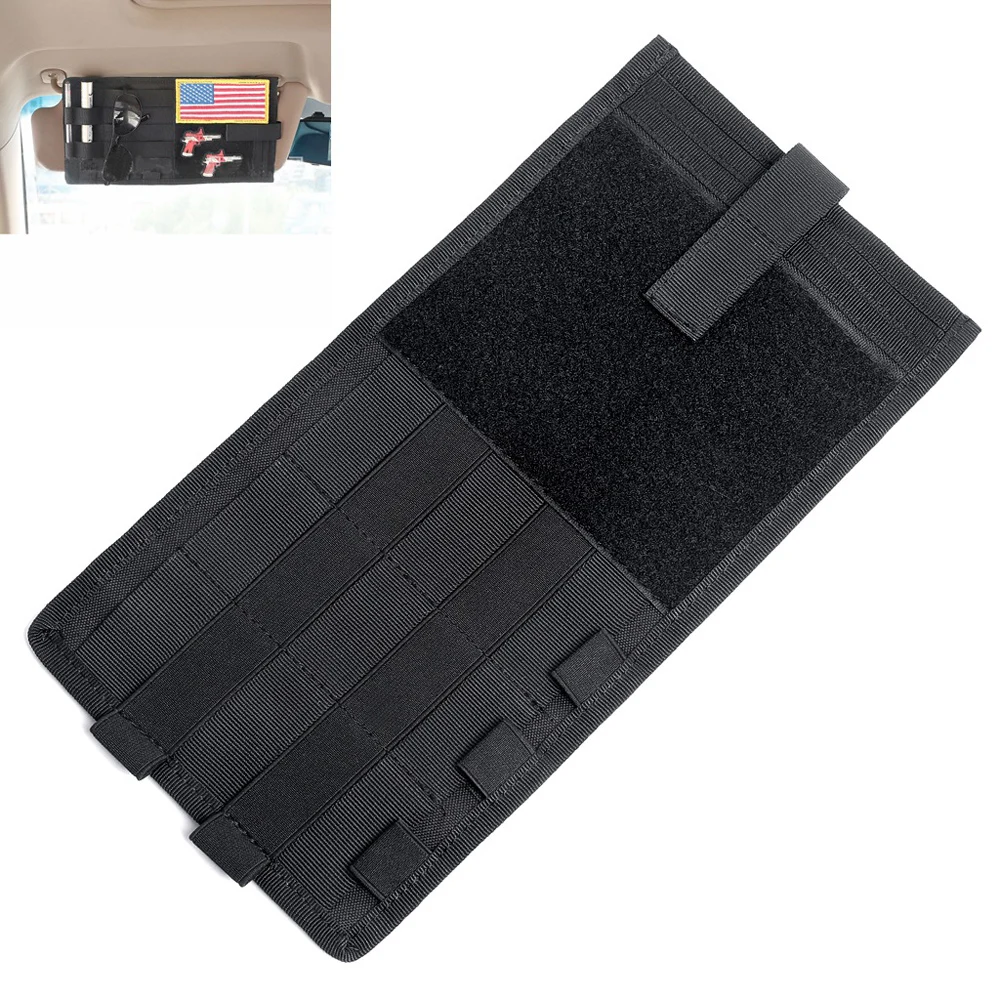 MOLLE bag Vehicle Visor Panel Truck Tactical Car Sun Visor Organizer CD Bag Holder Pouch Auto Accessories
MOLLE bag Vehicle Visor Panel Truck Tactical Car Sun Visor Organizer CD Bag Holder Pouch Auto Accessories