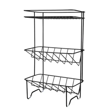 33.4*24.4*13CM Multipurpose Iron Storage Holders & Racks Kitchen rack Floor storage rack
33.4*24.4*13CM Multipurpose Iron Storage Holders & Racks Kitchen rack Floor storage rack
