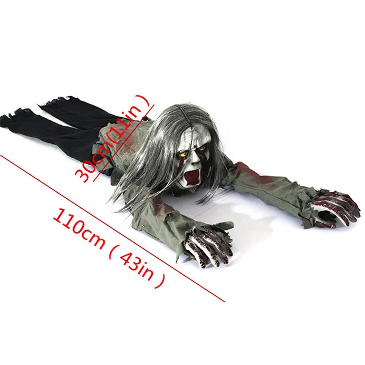 Cosplay&ware Electric Horror Toys Hanging Witch Ornaments Halloween Scary Party Decorations Eyes Glowing Screaming Pendant Ghost 25 Cosplay&ware Electric Horror Toys Hanging Witch Ornaments Halloween Scary Party Decorations Eyes Glowing Screaming Pendant Ghost -Cosplayware Store