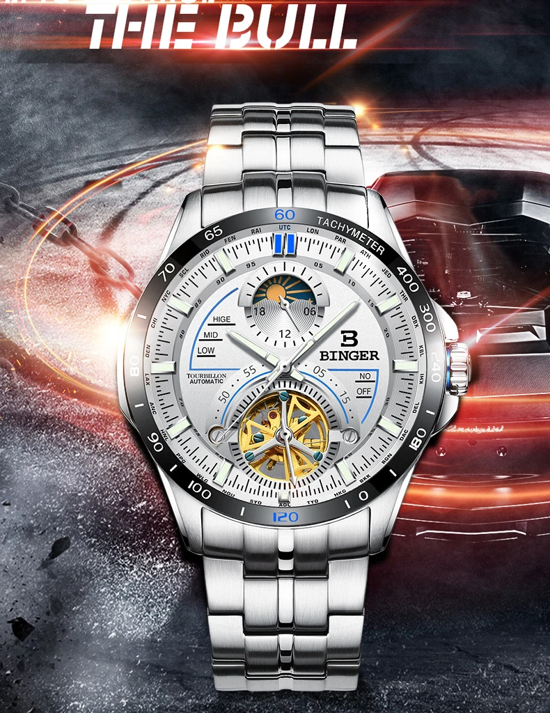 Sport Luxury Tourbillon Watch