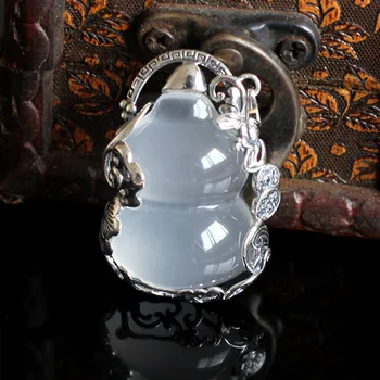 Character Silver Hit A High-Volume, Low-Margin Business Both Men And Women Xiangyun Gourd Eva White Crystal Pendant
Character Silver Hit A High-Volume, Low-Margin Business Both Men And Women Xiangyun Gourd Eva White Crystal Pendant