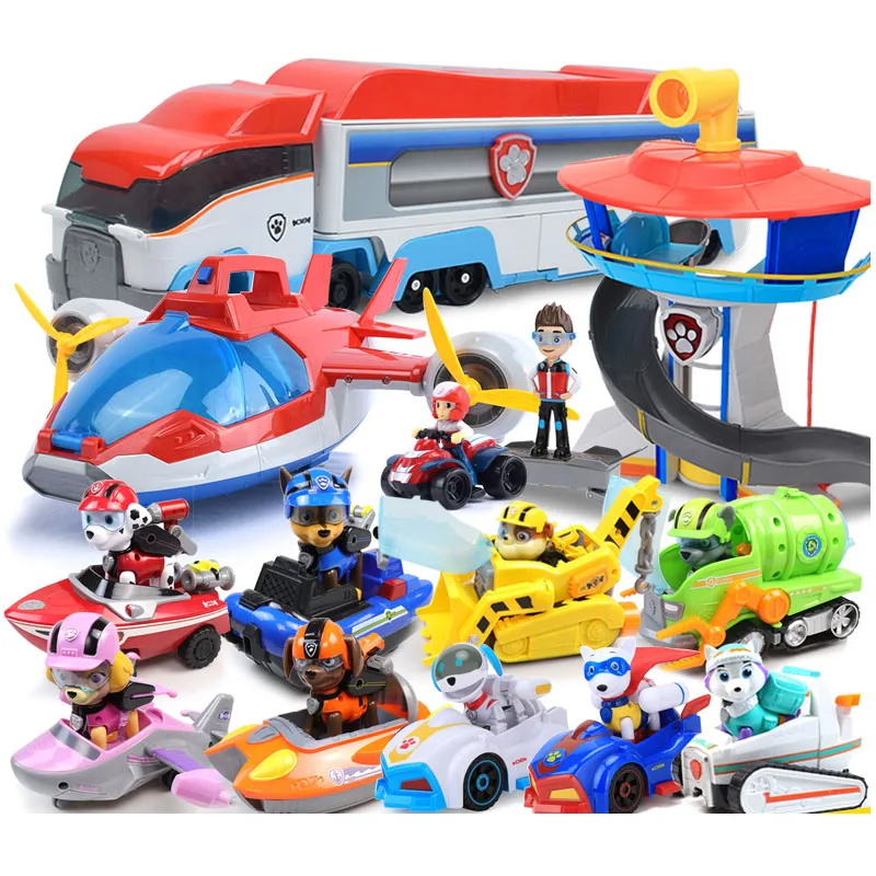 2019 Paw Patrol Dog Car Action Figure Toys Mobile Rescue Big Bus Puppy Patrol Observatory Anime Paw Patrols Kid Boy toy Gifts
2019 Paw Patrol Dog Car Action Figure Toys Mobile Rescue Big Bus Puppy Patrol Observatory Anime Paw Patrols Kid Boy toy Gifts