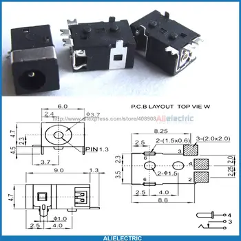 100pcs DC 045A 3.5mm x 1.3mm DC Socket for SMD PCB Charger Power Plug Soldering
100pcs DC 045A 3.5mm x 1.3mm DC Socket for SMD PCB Charger Power Plug Soldering