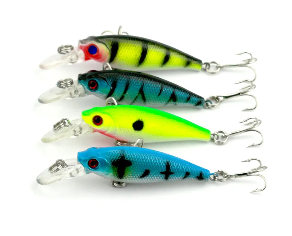 Big Sale 4pcs/lot Mini Minnow Fishing Lures Plastic Hard Fishing Hooks Top Water Crankbait Bass Fishing Wobblers 6.5cm 5g
Big Sale 4pcs/lot Mini Minnow Fishing Lures Plastic Hard Fishing Hooks Top Water Crankbait Bass Fishing Wobblers 6.5cm 5g