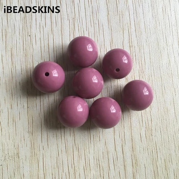 20MM 105pcs/lot PaleVioletRed color Chunky Acrylic Solid Beads for Necklace making 
20MM 105pcs/lot PaleVioletRed color Chunky Acrylic Solid Beads for Necklace making
