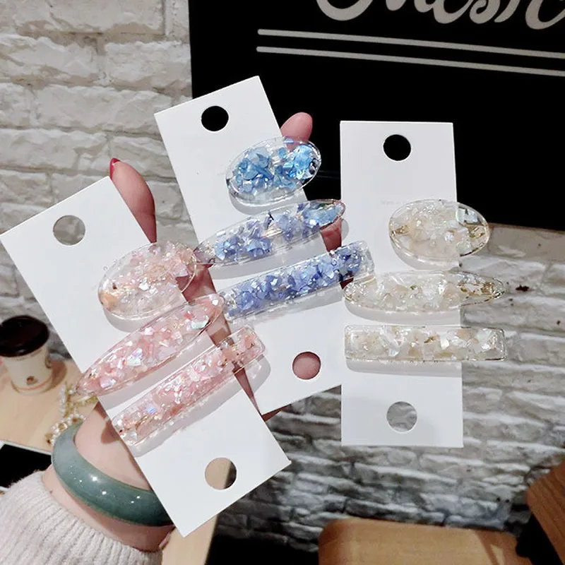 2019 Korea Pink Beige Blue Shell Hairpins Vintage Geometric Oval Hair Clips Hair Accessories for Women Chic Hairgrip Barrettes
2019 Korea Pink Beige Blue Shell Hairpins Vintage Geometric Oval Hair Clips Hair Accessories for Women Chic Hairgrip Barrettes