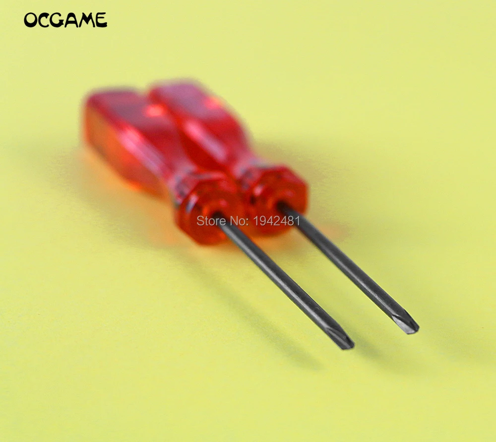 Отвертка треугольная OCGAME 2 5 мм для ремонта Wii NDS NDSL GBA SP 3 шт./лот|screwdriver triwing|screwdriver