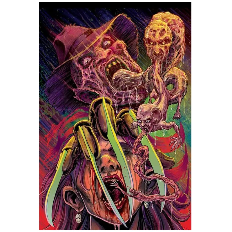 Diy Diamond Painting Cross stitch kits horror Handicraft Needlework 5D Square Mosaic Diamond Embroidery CF652
Diy Diamond Painting Cross stitch kits horror Handicraft Needlework 5D Square Mosaic Diamond Embroidery CF652