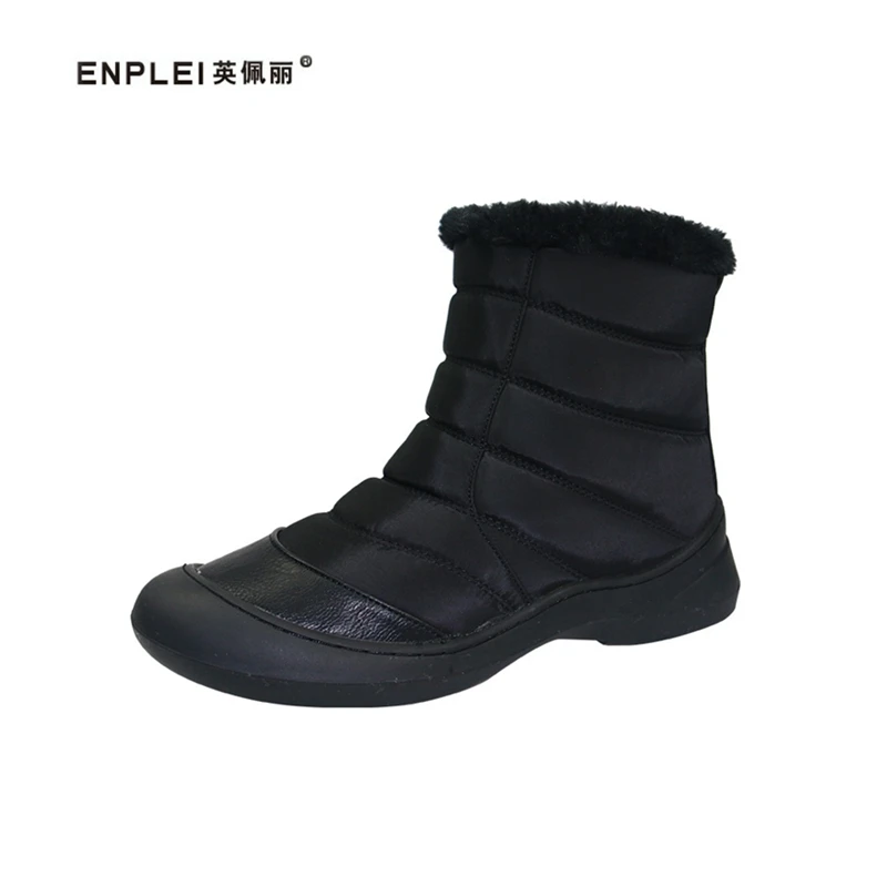 ENPLEI women's snow boots Winter short barrels warm cotton shoes zipper Flat shoes
ENPLEI women's snow boots Winter short barrels warm cotton shoes zipper Flat shoes