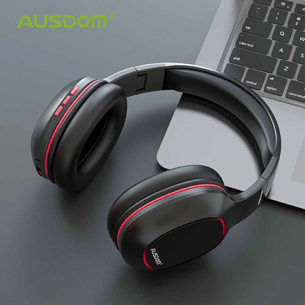 AUSDOM M09 Over-Ear Stereo Wired Wireless Bluetooth Headphone V4.2 Foldable Bluetooth Headset With Mic Support TF Card
AUSDOM M09 Over-Ear Stereo Wired Wireless Bluetooth Headphone V4.2 Foldable Bluetooth Headset With Mic Support TF Card