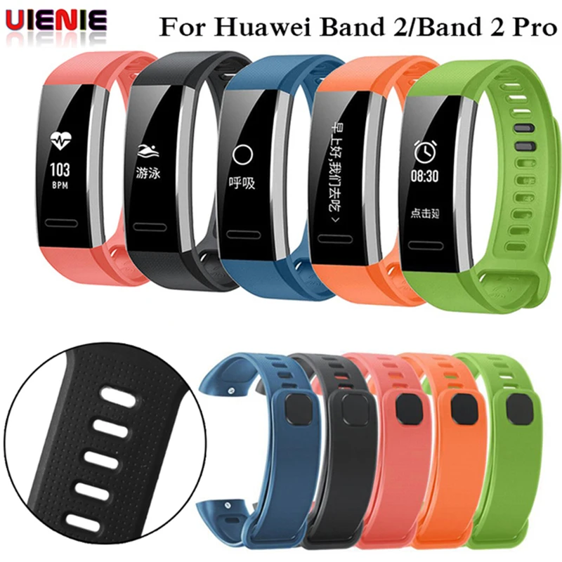 Спортивный Браслет Силиконовый сменный ремешок Ремешок для Huawei Band 2/Band 2 pro