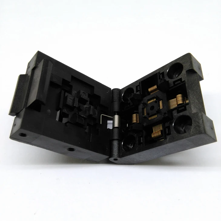 QFP32 TQFP32 LQFP32 Pin Pitch 0.5mm Clamshell Burn in Socket IC51- 0324-805 IC Test Socket Programmer Adapter Conversion Block
QFP32 TQFP32 LQFP32 Pin Pitch 0.5mm Clamshell Burn in Socket IC51- 0324-805 IC Test Socket Programmer Adapter Conversion Block