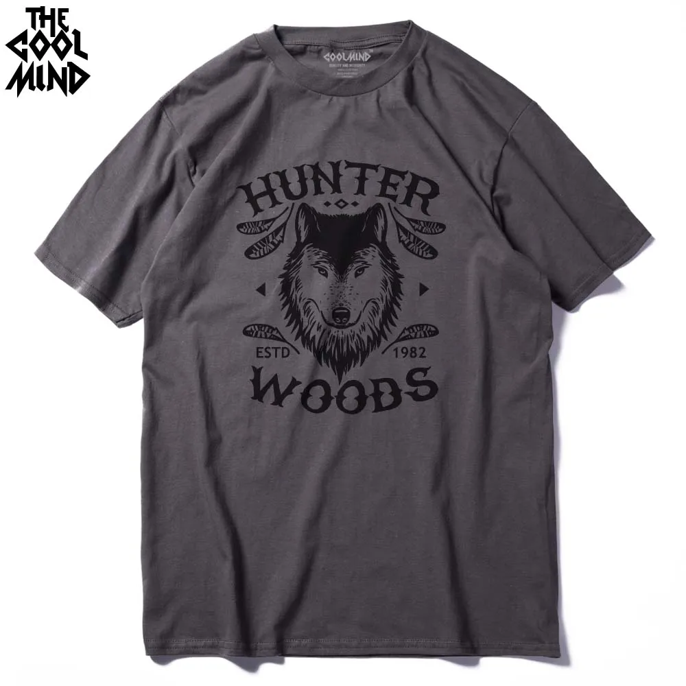THE COOLMIND High Quality Cotton wolf Printed Men T Shirt Casual Fashion Comfortable Men'S T-Shirt O-Neck Knitted Tops tees 2017
THE COOLMIND High Quality Cotton wolf Printed Men T Shirt Casual Fashion Comfortable Men'S T-Shirt O-Neck Knitted Tops tees 2017