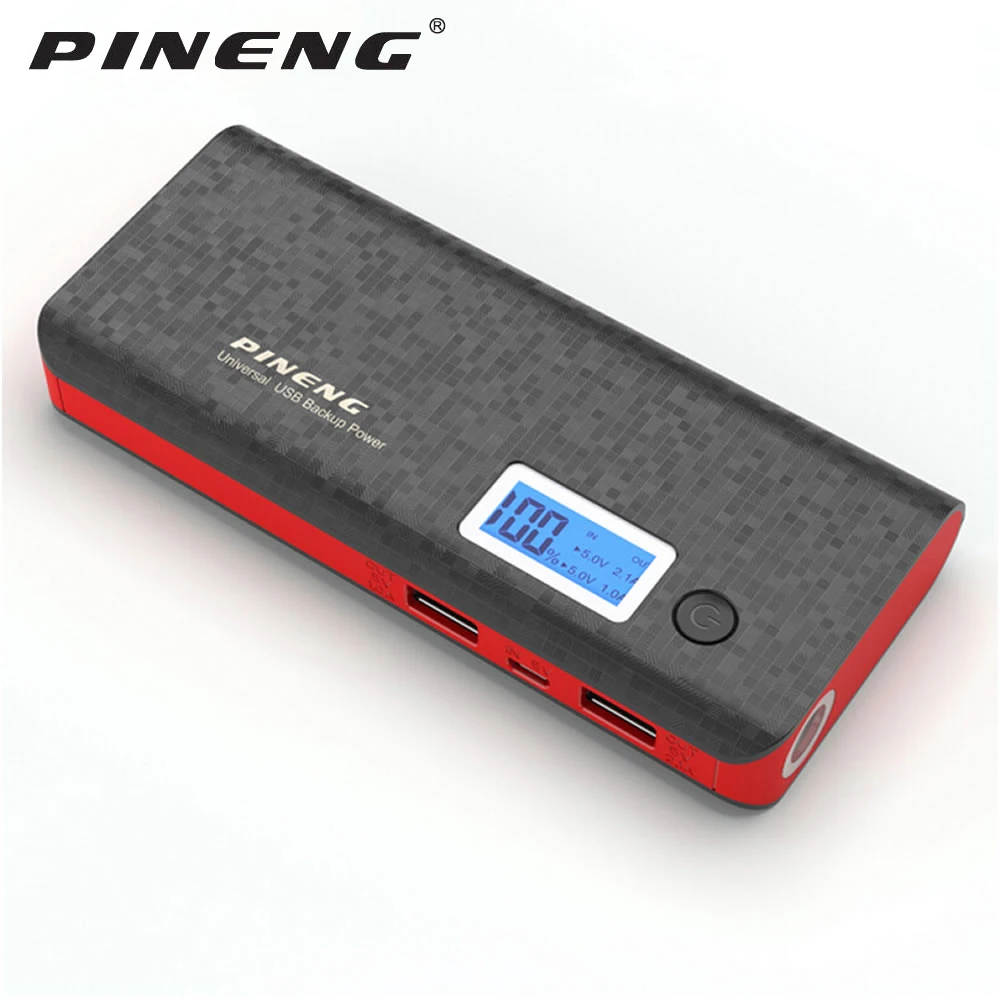 Pineng Power Bank 10000mah PN968 External Battery Pack Powerbank with LED indicator 5V 2.1A For iPhone Samsung HTC Xiaomi OPPO
Pineng Power Bank 10000mah PN968 External Battery Pack Powerbank with LED indicator 5V 2.1A For iPhone Samsung HTC Xiaomi OPPO