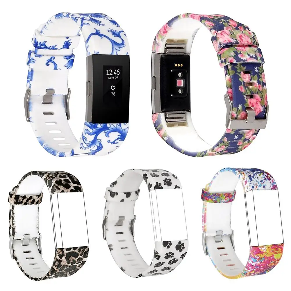 New Arrival Replacement Colorful Painted Soft Silicone Watch Strap for Fitbit Charge 2 Band
New Arrival Replacement Colorful Painted Soft Silicone Watch Strap for Fitbit Charge 2 Band