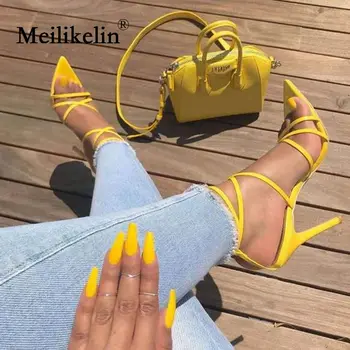 Super high heels 11.5cm women's pumps ankle cross-strap sandals shoes woman lady pointy open toe stiletto high-heeled party shoe
Super high heels 11.5cm women's pumps ankle cross-strap sandals shoes woman lady pointy open toe stiletto high-heeled party shoe