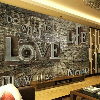 Custom Mural European Retro 3D Stereo Relief Brick Alphabet Wall Paper Personality Bar Restaurant Background Murals Wallpaper
Custom Mural European Retro 3D Stereo Relief Brick Alphabet Wall Paper Personality Bar Restaurant Background Murals Wallpaper