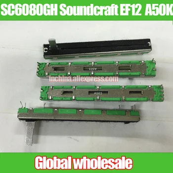 4pcs SC6080GH for Soundcraft EF12 Mixer Main Straight Slide Potentiometer A50K A503 / Double Main Fader Handle Length 15MMC
4pcs SC6080GH for Soundcraft EF12 Mixer Main Straight Slide Potentiometer A50K A503 / Double Main Fader Handle Length 15MMC