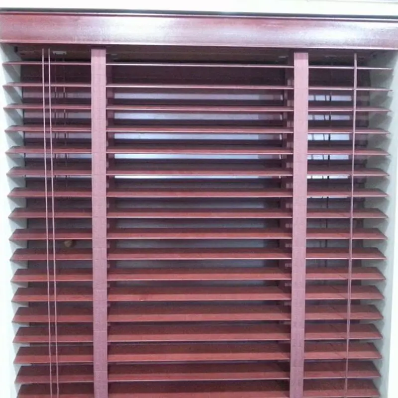Wood Blinds Window Horizontal 2-inch Venetian Slat Variable Light Control Brown Custom Made to Measure
Wood Blinds Window Horizontal 2-inch Venetian Slat Variable Light Control Brown Custom Made to Measure