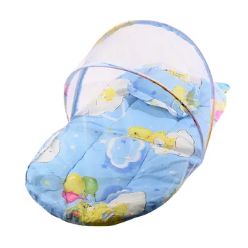 Baby Portable crib Bed Mosquito Insect Net Cradle Foldable children room Bed Canopy Cotton-padded Mattress Net With Pillow
Baby Portable crib Bed Mosquito Insect Net Cradle Foldable children room Bed Canopy Cotton-padded Mattress Net With Pillow