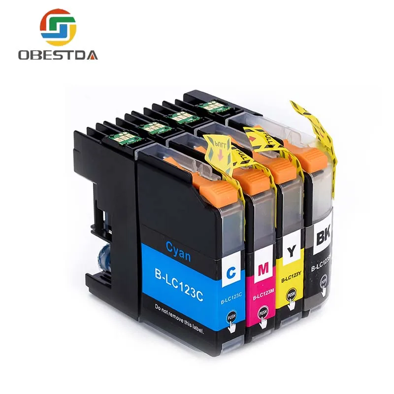 Obestda For Brother LC123 Ink Cartridge Compatible For MFC-J4510DW MFC-J4610DW Printer Ink Cartridge LC 123 MFC-J4410DW J4710DW
Obestda For Brother LC123 Ink Cartridge Compatible For MFC-J4510DW MFC-J4610DW Printer Ink Cartridge LC 123 MFC-J4410DW J4710DW