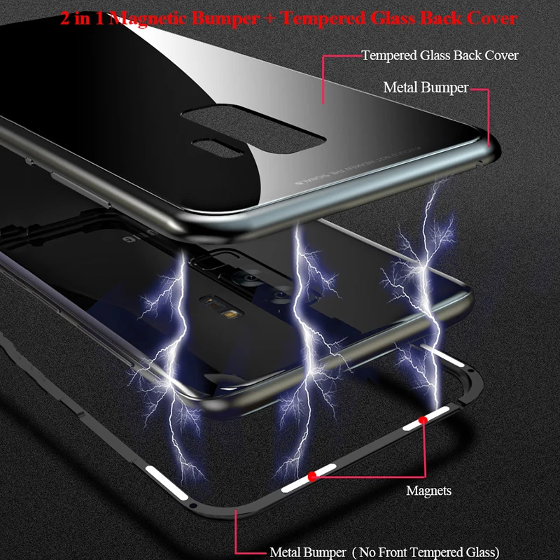 Magnetic Adsorption Flip Cases For Samsung Galaxy A8 S10 Plus Note 9 8 A30 A50 Case Clear Tempered Glass Back Cover Metal Bumper
Magnetic Adsorption Flip Cases For Samsung Galaxy A8 S10 Plus Note 9 8 A30 A50 Case Clear Tempered Glass Back Cover Metal Bumper