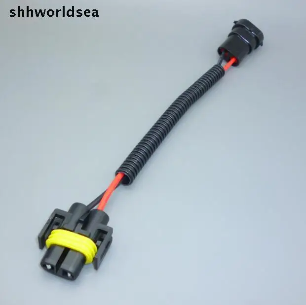 Shhworldsea 10 шт. H8 H11 соединитель жгута проводов для HID светодиодный ных