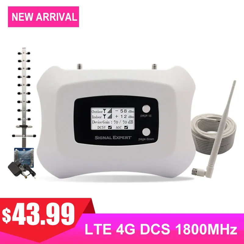 4G FDD DCS 1800MHZ Cellular Signal Booster ALC GSM LTE Band 3 Communication Cell Payload signal Amplifier Gain 70dB Repeater *
4G FDD DCS 1800MHZ Cellular Signal Booster ALC GSM LTE Band 3 Communication Cell Payload signal Amplifier Gain 70dB Repeater *
