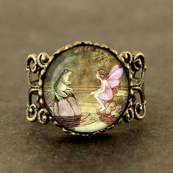 New Handcraft colares Vintage Fairy and Frog Ring Fairy Ring Frog jewelry colares e correntes feminino
New Handcraft colares Vintage Fairy and Frog Ring Fairy Ring Frog jewelry colares e correntes feminino