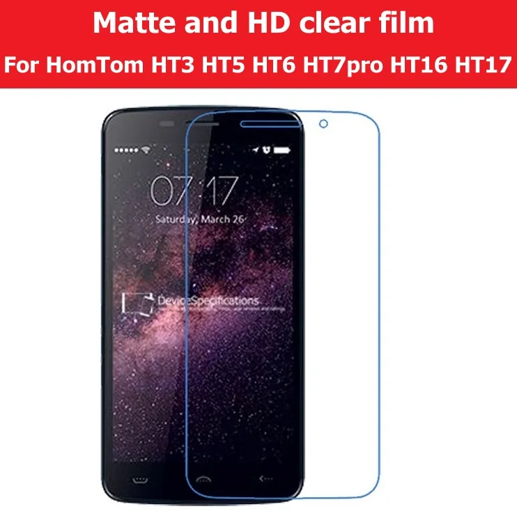 Anti-Glare Matte Film For HomTom HT3 HT5 HT6 HT7 pro HT16 HT17 HD Clear Glossy Film Screen Protector Plastic Film LCD panel guar
Anti-Glare Matte Film For HomTom HT3 HT5 HT6 HT7 pro HT16 HT17 HD Clear Glossy Film Screen Protector Plastic Film LCD panel guar