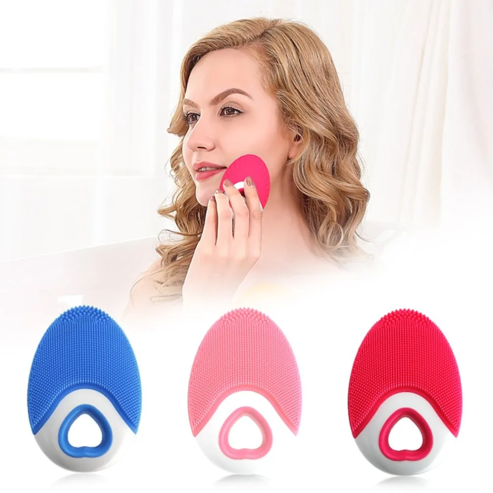 Ultrasonic Silicone Facial Brush Cleaner Pore Cleaning Device Wireless Charge Waterproof Electric Face Massaging Brush
Ultrasonic Silicone Facial Brush Cleaner Pore Cleaning Device Wireless Charge Waterproof Electric Face Massaging Brush