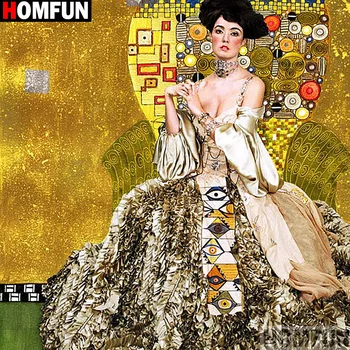 HOMFUN Full Square/Round Drill 5D DIY Diamond Painting "Character beauty" 3D Embroidery Cross Stitch 5D Home Decor A13700
HOMFUN Full Square/Round Drill 5D DIY Diamond Painting "Character beauty" 3D Embroidery Cross Stitch 5D Home Decor A13700