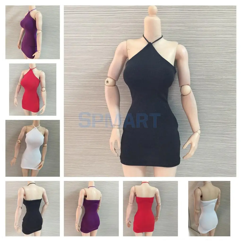 1/6 Halter Neck Dress Package Hip Skirt Clothes for 12'' Female Figure Dolls Accessories
1/6 Halter Neck Dress Package Hip Skirt Clothes for 12'' Female Figure Dolls Accessories